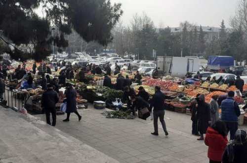 Mingəçevir bazarında dözülməz vəziyyət (VİDEO)