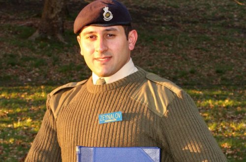 В Великобритании офицер азербайджанской армии удостоен премии