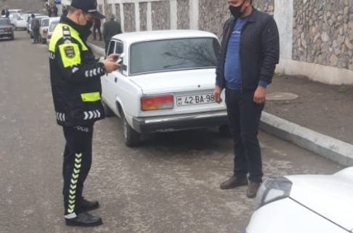 Daşkəsəndə polis reyd keçirib - FOTO