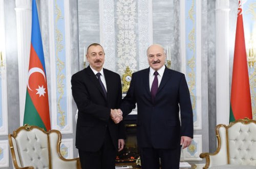 Azərbaycan və Belarus prezidentlərinin təkbətək görüşü olub - YENİLƏNİB + FOTO