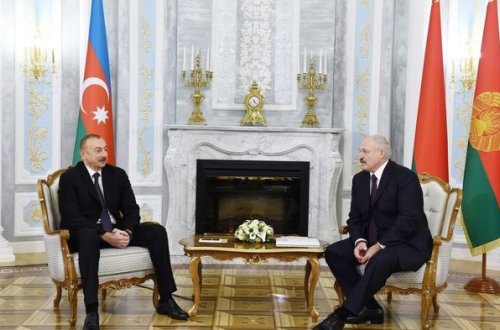 Aleksandr Lukaşenko İlham Əliyevə təşəkkür etdi