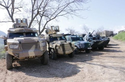 Ermənistanla sərhəddə yeni hərbi hissə fəaliyyətə başlayıb - FOTO
