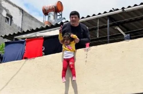 Ata qızına dəhşət yaşatdı - VİDEO - FOTO