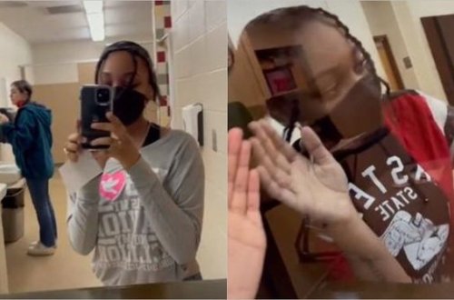 Soyunub-geyinmə otağında güzgünün arxasında gizli otaq aşkarlandı - VİDEO