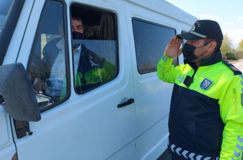 Xocalı polisi karantin rejimi ilə bağlı reyd keçirib -FOTO