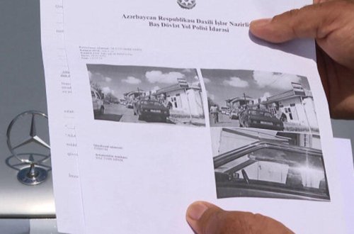 Sürücünün başına şok hadisə gəldi - Başqasının cəriməsi ona yazıldı - VİDEO