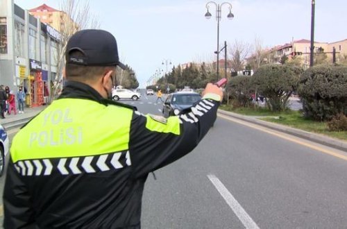 Yol polisi 70-ə yaxın sürücünü cərimələdi - FOTO