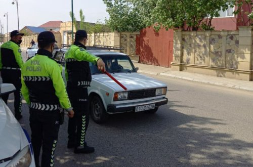 Reydlər zamanı 25 sürücü cərimələndi - FOTO
