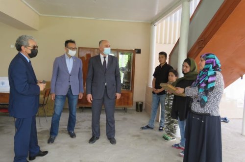 Ucar rayonunda Şəhid ailələri ziyarət olundu