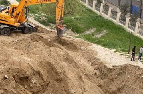 Məktəbin yanında qanunsuz göydələn tikən nazir kimdir? (VİDEO)