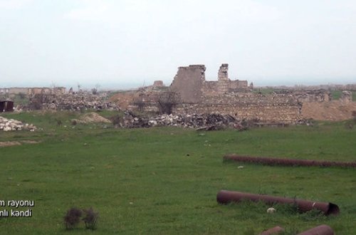 Ağdam rayonunun Muğanlı kəndindən görüntülər - VİDEO