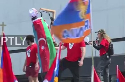 ABŞ-da ermənilərdən azərbaycanlılara qarşı etnik zorakılıq çağırışı - VİDEO