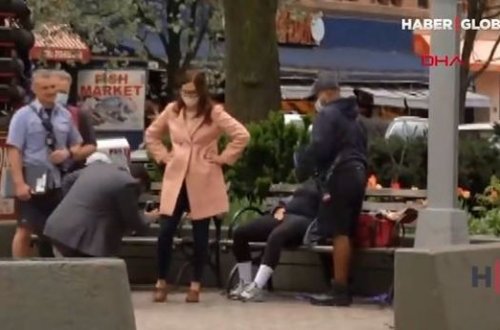 Həkim yanğınsöndürənlərlə əlbir olub iş yoldaşına qeyri-adi evlilik təklifi etdi – VİDEO