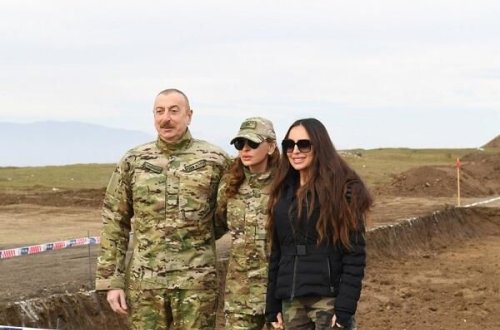 İlham Əliyev və Mehriban Əliyevanın Cəbrayıl və Zəngilan səfərindən görüntülər - CANLI EFİR