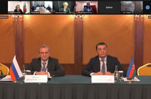 Moskvada Rusiya-Azərbaycan iqtisadi əlaqələri müzakirə edilib - FOTO