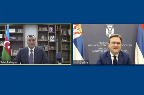 Serbiya ilə əməkdaşlıq prioritetləri müzakirə olundu