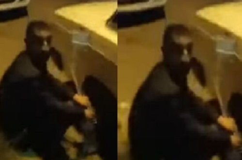 Bu görüntülər gecə saatlarında Bakıda çəkilib - VİDEO