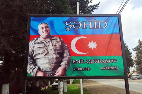 Şəhid zabitin həyat yoldaşı: “Medallarına baxanda siması gözlərimdə canlanır” - FOTO