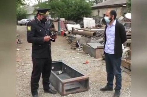 Elektrik naqilləri və avadanlıqlar oğurlandı - VİDEO