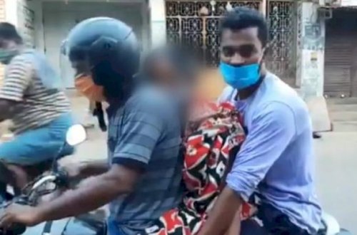 Dəhşət: Bu ölkədə koronavirusdan ölənləri motosikletlə daşıyırlar