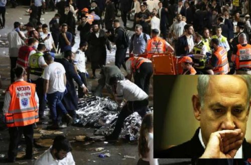 İsraildə DƏHŞƏTLİ FƏLAKƏT baş verdi: 44 ölü,100 yaralı - VİDEO