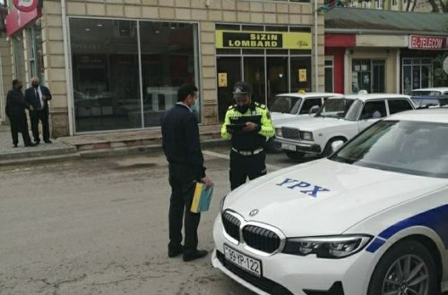 DYP-dən reyd: Piyada keçidlərindən istifadə etməyən şəxslər cərimələnib