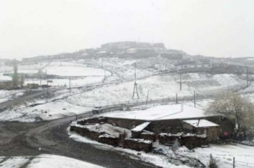 SON DƏQİQƏ! Azərbaycana qar yağır - VİDEO