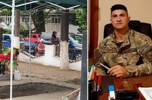 Şəhid Pərviz Tağıyev Mingəçevir Şəhidlər Xiyabanında dəfn edildi - VİDEO