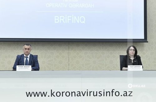 Operativ qərargah brifinq keçirir - CANLI YAYIM