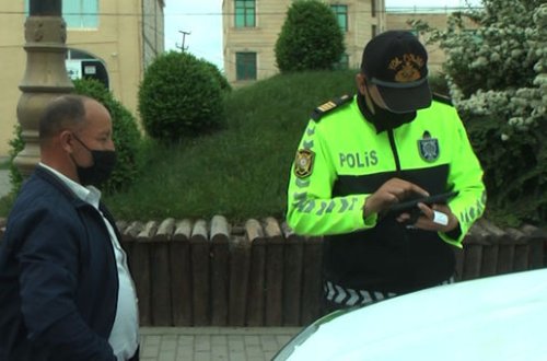 Karantin qaydalarını pozan sürücülər cərimələnib - FOTO