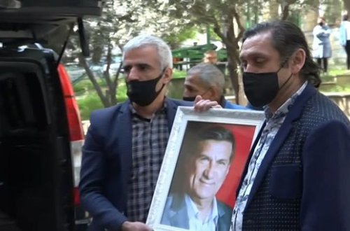 Arif Quliyev son mənzilə yola salınır - VİDEO