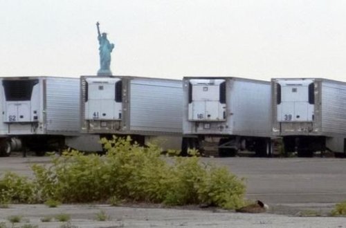 Nyu-Yorkda koronavirusdan ölənlər soyuducuda saxlanılır - FOTO