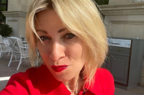 Zaxarova Bakıdan şəkil paylaşıb GÖRÜN NƏ YAZDI