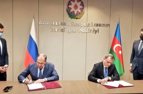 Rusiya ilə Azərbaycan arasında daha bir sənəd imzalandı