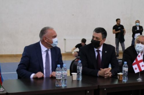 Gürcüstanda Heydər Əliyev adına sərbəst güləş üzrə dostluq turnirinin təltifetmə mərasimi keçirilmişdir