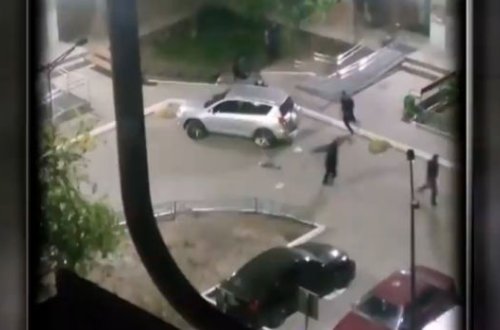 Rusiyada Lənkəranskinin və “Lotu Quli”nin tərəfdarları arasında atışma - VİDEO