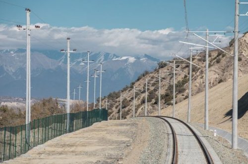 Qəbələ Dəmir yolu Vağzalının və Ləki stansiyası-Qəbələ birxətli dəmir yolunun açılışı olub - FOTO