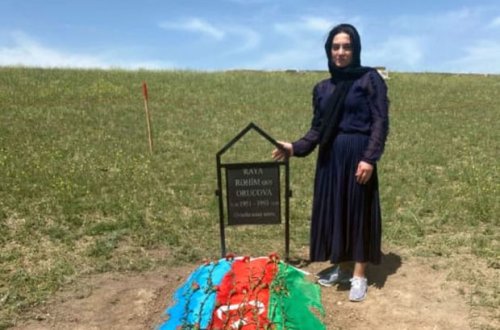 Raquf Orucovun anasının məzarı tapıldı - FOTO