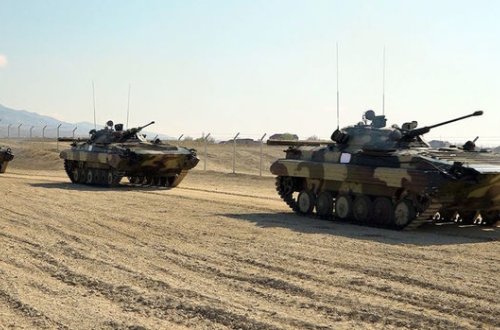 Azərbaycan Ordusu Naxçıvanda təlimlərə başladı - VİDEO