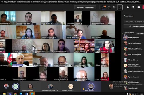 Azərbaycan Texniki Universiteti və Mingəçevir Dövlət Universitetinin birgə elmi seminarı keçirilib