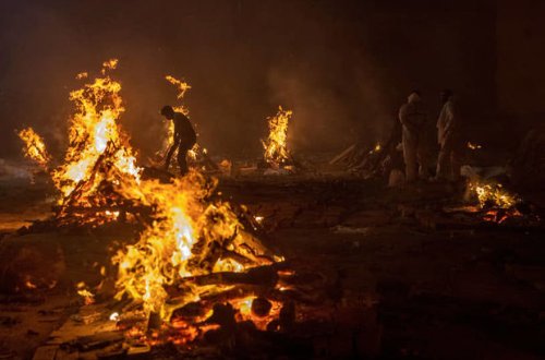 Hindistanda koronavirusdan ölüm hallarında yenidən antirekord