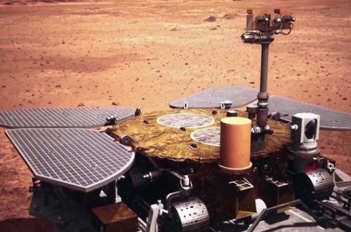 Çin Marsdan ilk görüntüləri yolladı – FOTO/VİDEO