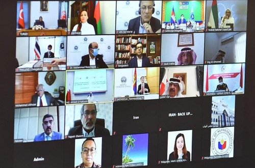 Qənirə Paşayeva Asiya Parlament Assambleyasının keçirdiyi videokonfransda iştirak edib