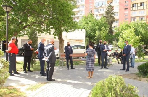 Azay Quliyev seçicilərlə görüş keçirib