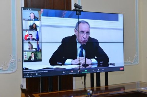 Baş prokuror Aİ-nın tədbirində korrupsiyaya qarşı mübarizədən danışdı