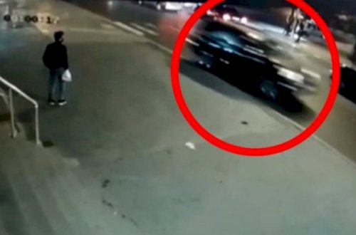 Bakıda “Toyota Prado” qaçırıldı - Video