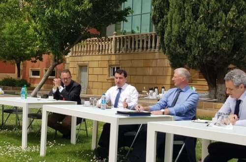 Hikmət Hacıyev Aİ səfirləri ilə görüşüb – FOTO