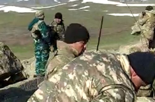 Video yayılandan sonra düşmən həmin ərazidən çıxarılıb