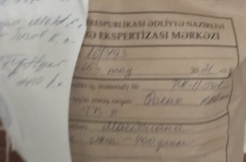 Qazax sakinlərindən  narkotik aşkarlanıb - FOTO