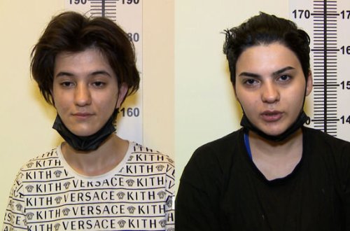 Bakıda iki qadın evə basqın edib - VİDEO